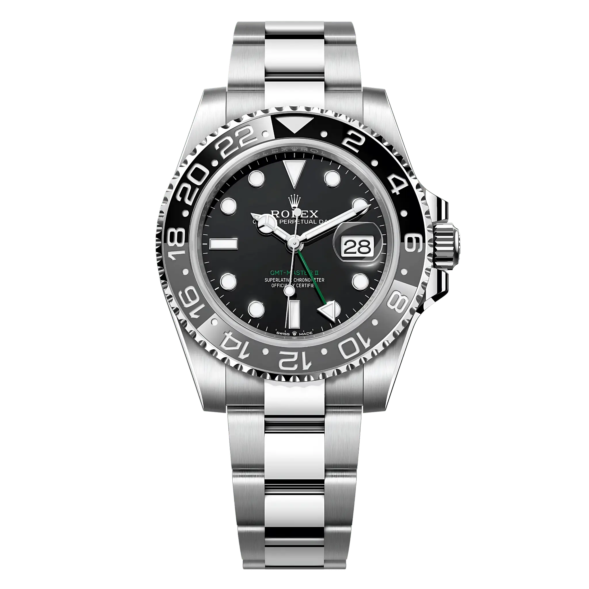 1 Rolex GMT-Master II Oyster 126710GRNR Super Clone 1:1 Replica Watch 40MM -【VSF】Cal.3285 Movement