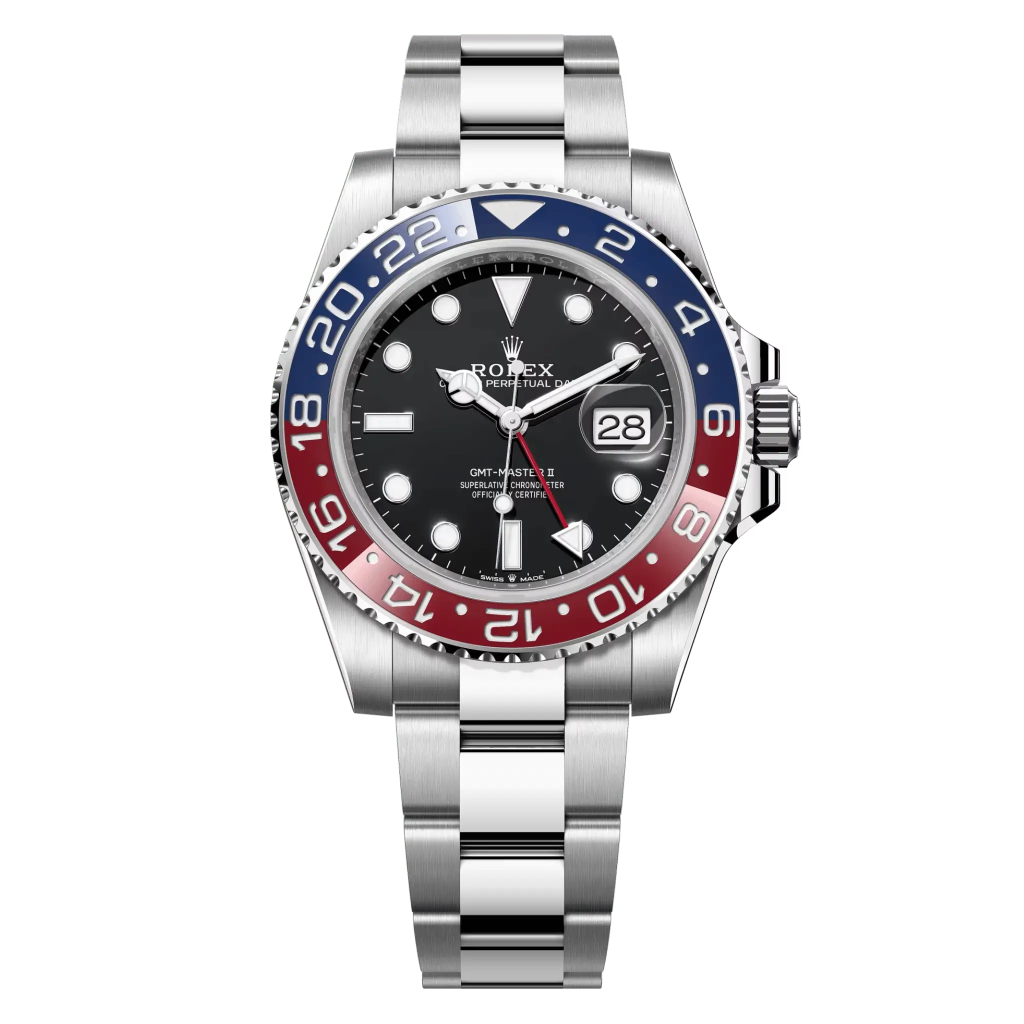1 Rolex GMT-Master II Oyster 126710BLRO Super Clone 1:1 Replica Watch 40MM -【VSF】Cal.3285 Movement