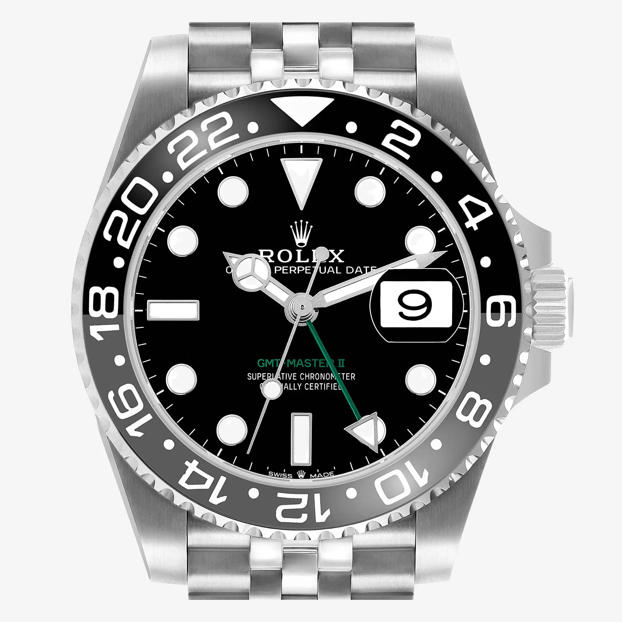 2 Rolex GMT-Master II Jubilee 126710GRNR Super Clone 1:1 Replica Watch 40MM -【VSF】Cal.3285 Movement