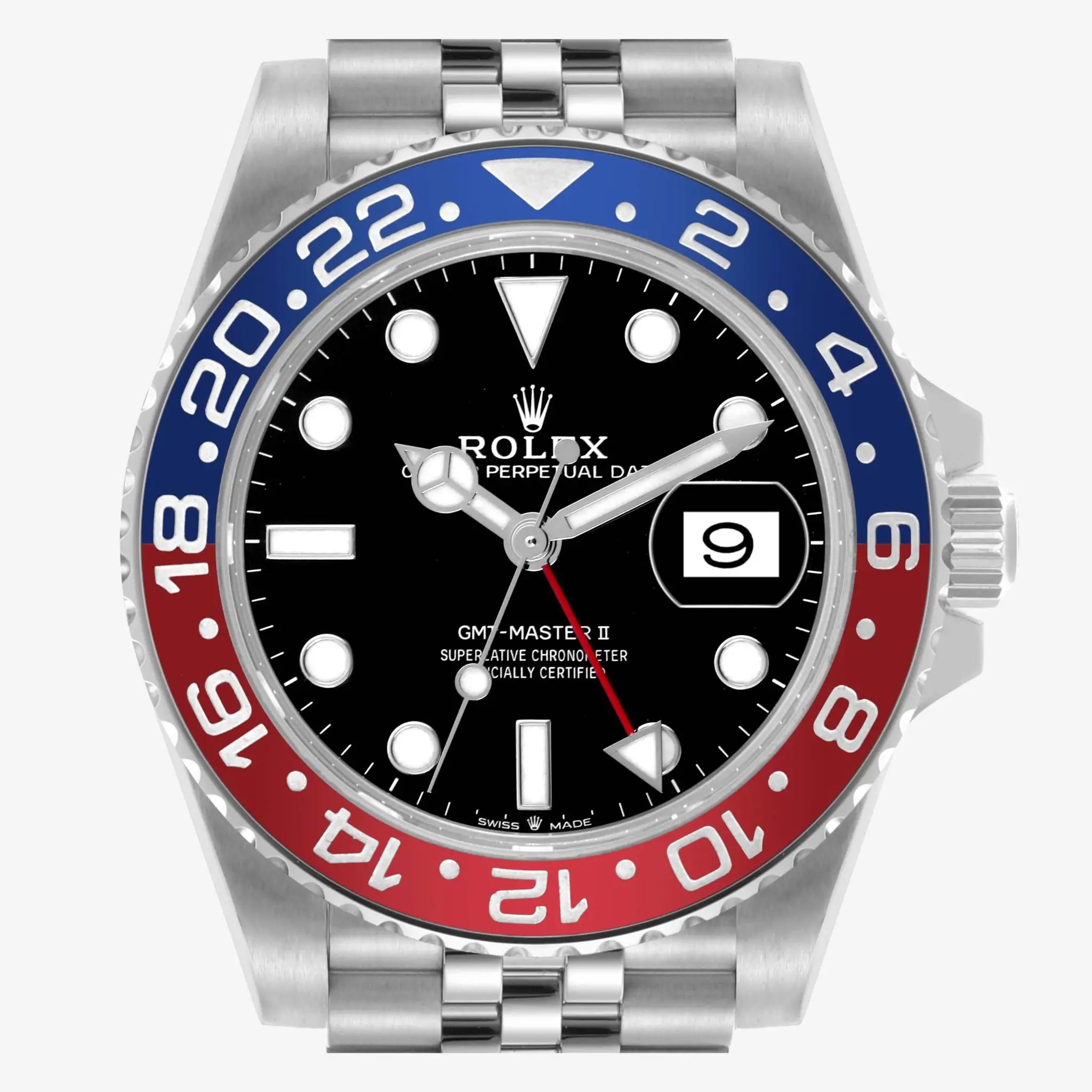 2 Rolex GMT-Master II Jubilee 126710BLRO Super Clone 1:1 Replica Watch 40MM -【VSF】Cal.3285 Movement