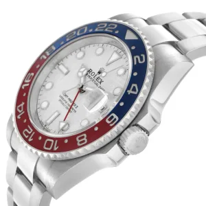 Side view of Rolex GMT-Master II Oyster 126719BLRO Super Clone with 40mm case