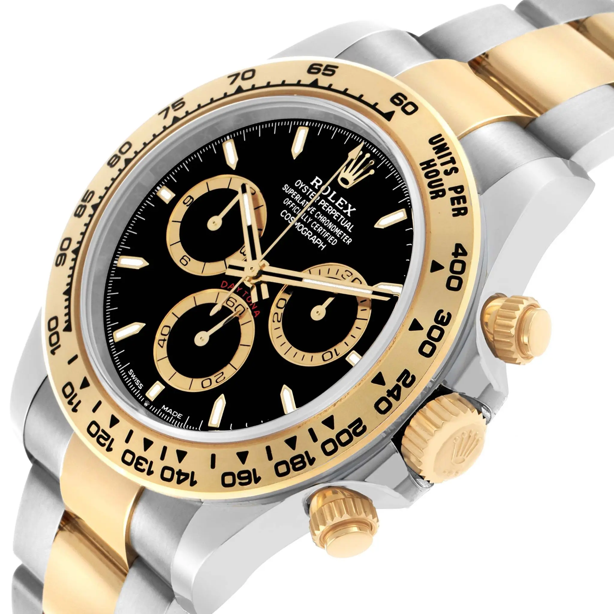 3 Side view of Rolex Daytona 126503 Super Clone with 40mm case