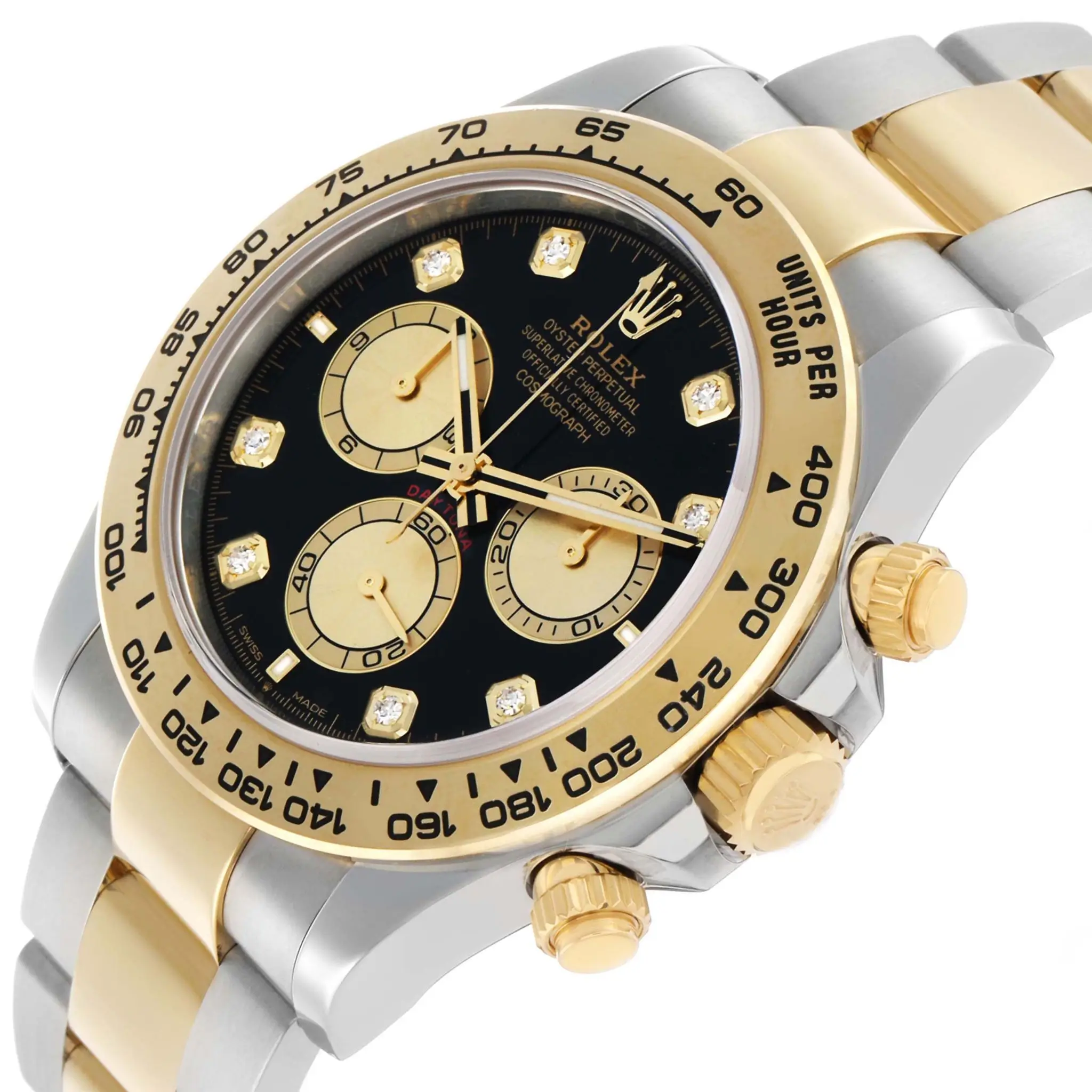 3 Side view of Rolex Daytona 126503 Super Clone with 40mm case