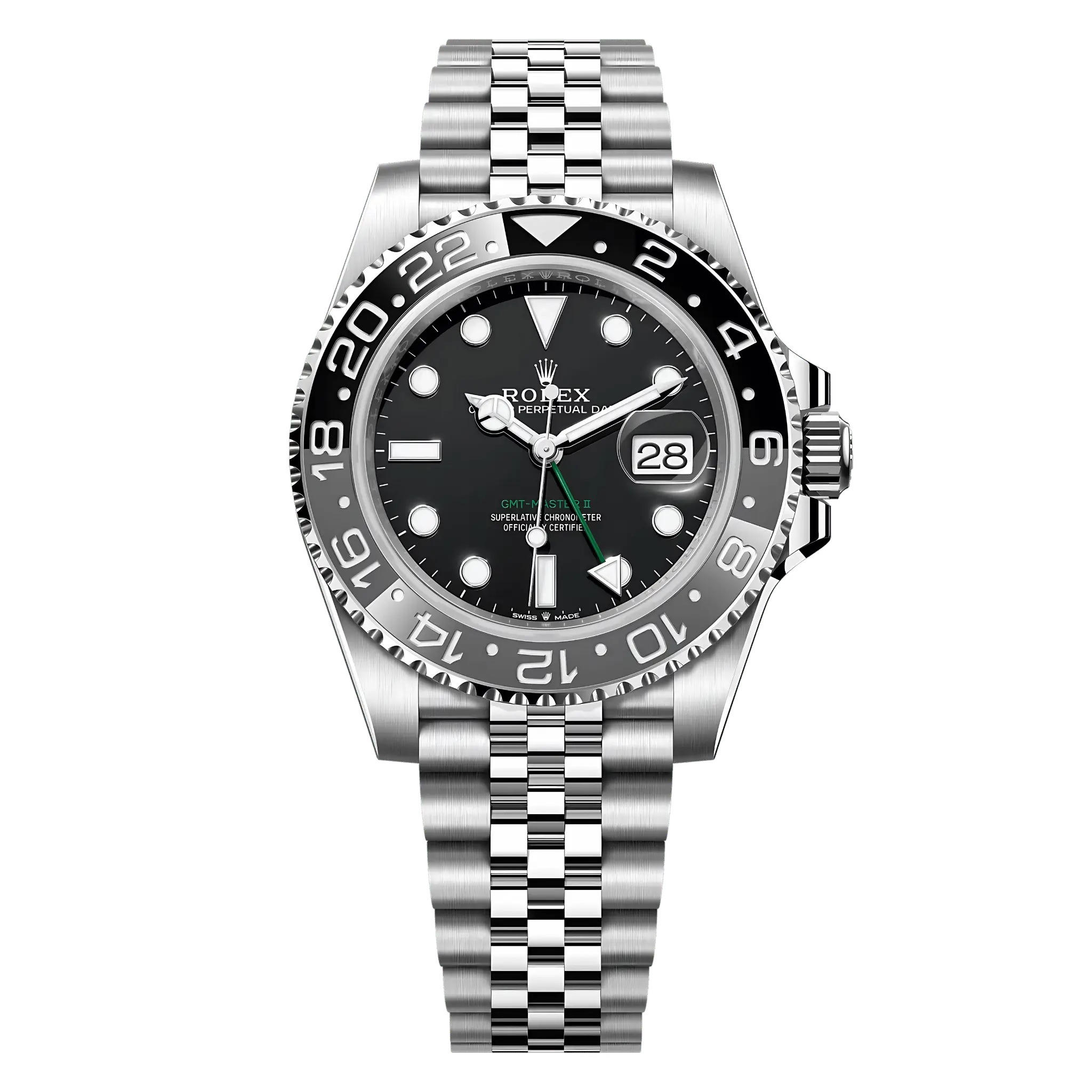 未命名 (2048 x 2048 像素) (1) Rolex GMT-Master II Jubilee 126710GRNR Super Clone 1:1 Replica Watch 40MM -【VSF】Cal.3285 Movement