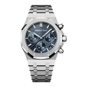 Audemars Piguet Royal Oak 26240ST.OO.1320ST.05 Selfwinding Chronograph Blue Dial Super Clone 1:1 Replica Watch 41MM -【APS】Cal.4401 Movement