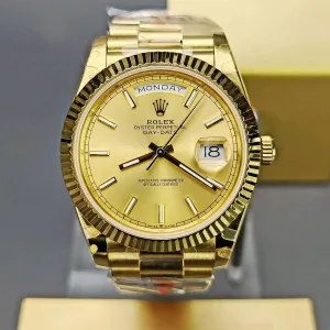 The Super Clone【GMF】Cal.3255 Movement featured in the Rolex Day Date 228238 Replica