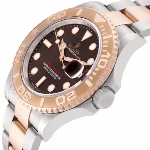 Side view of Rolex Yacht Master 126621 Super Clone with 40mm case