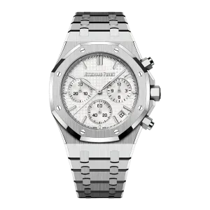 Audemars Piguet Royal Oak 26240ST.OO.1320ST.07 Chronograph Silver-Toned Dial Super Clone 1:1 Replica Watch 41MM -【APS】Cal.4401 Movement